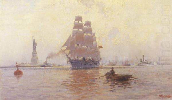 unknow artist New York Harbor china oil painting image